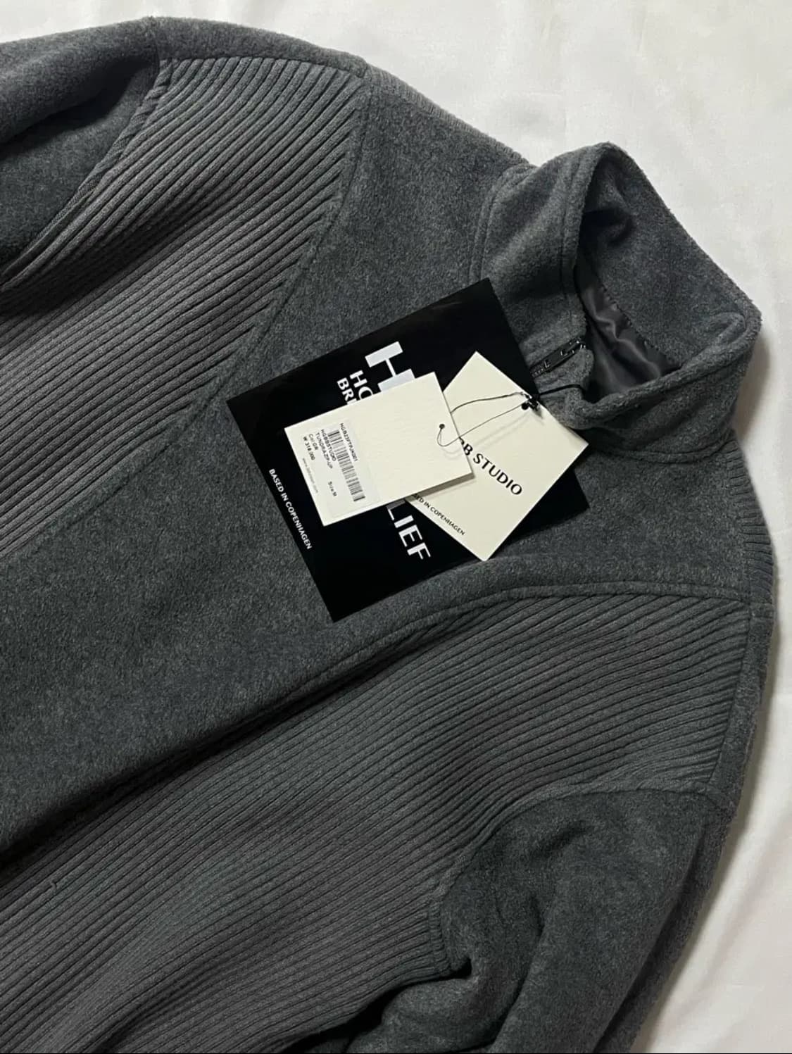 M) HGBB Studio Tundra Zip up grey 상품이미지2