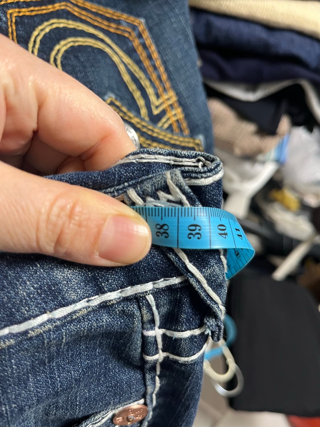 트루릴리전 데님 부츠컷 팬츠 26 상품이미지4