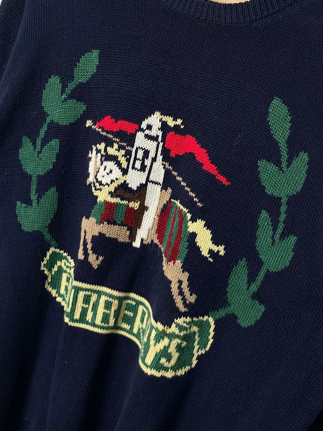 버버리 월계수 빅로고 니트 상품이미지4