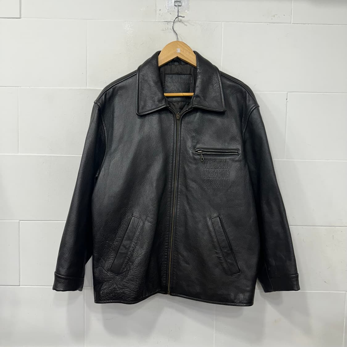 마리떼프랑소와저버 90’s 소가죽 자켓 상품이미지1