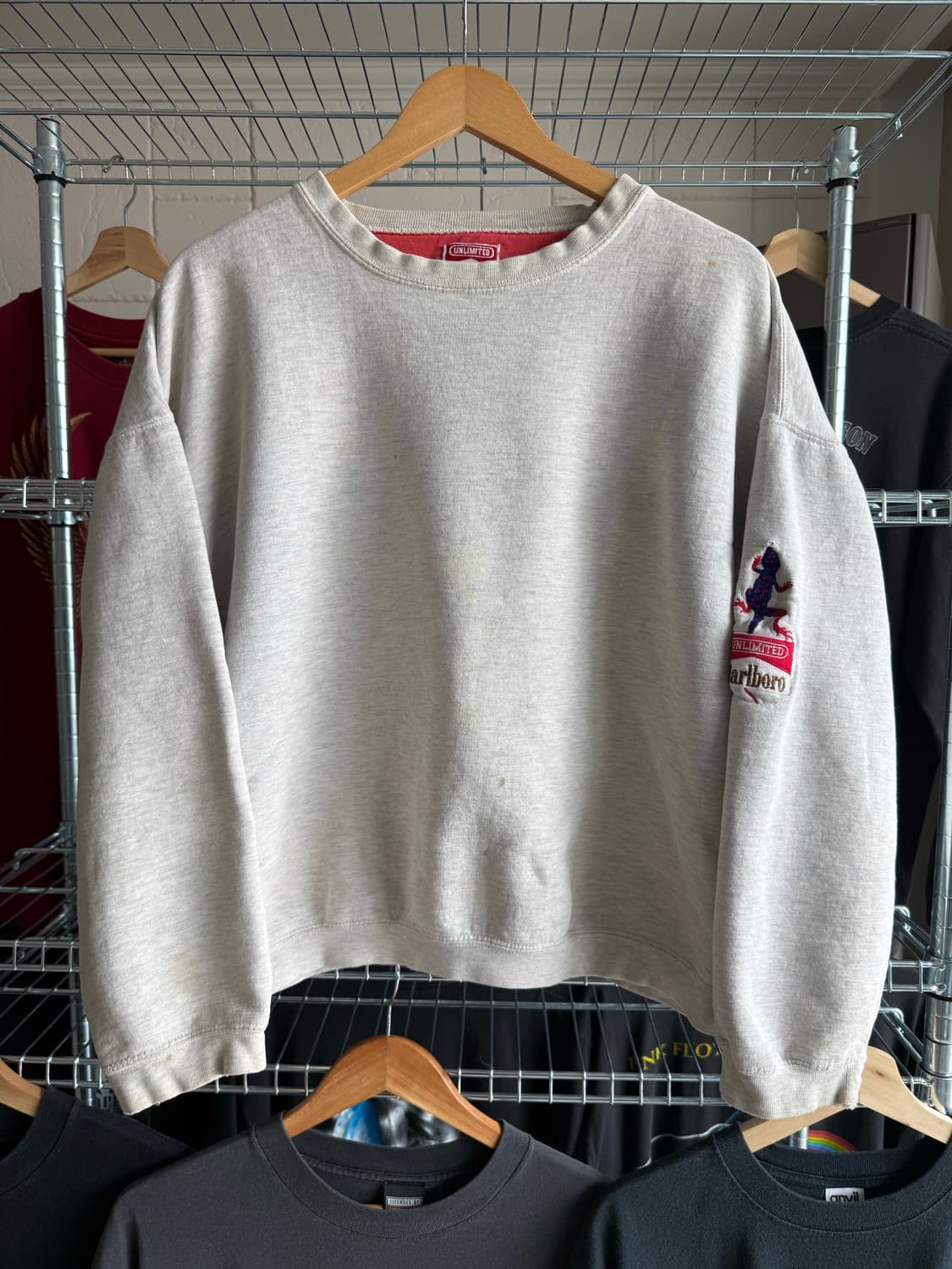 90s 말보로 리자드 스웻셔츠 상품이미지2