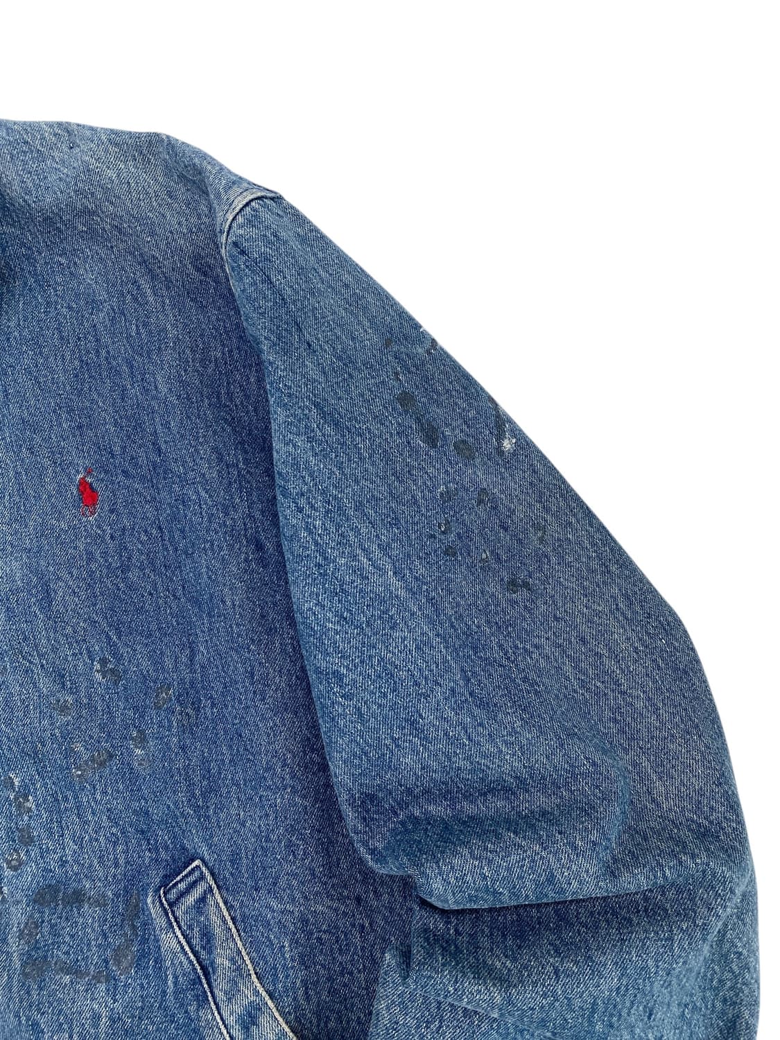 8-90's 폴로 데님 스윙탑 자켓 상품이미지6