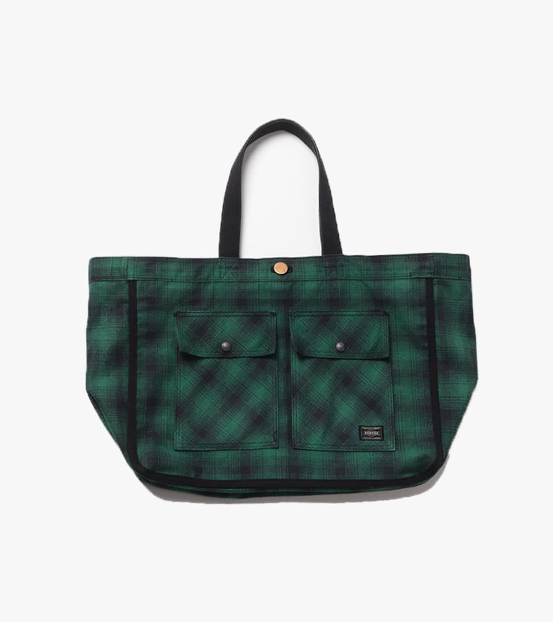 PORTER - REVERSIBLE CHECK TOTE BAG 상품이미지1