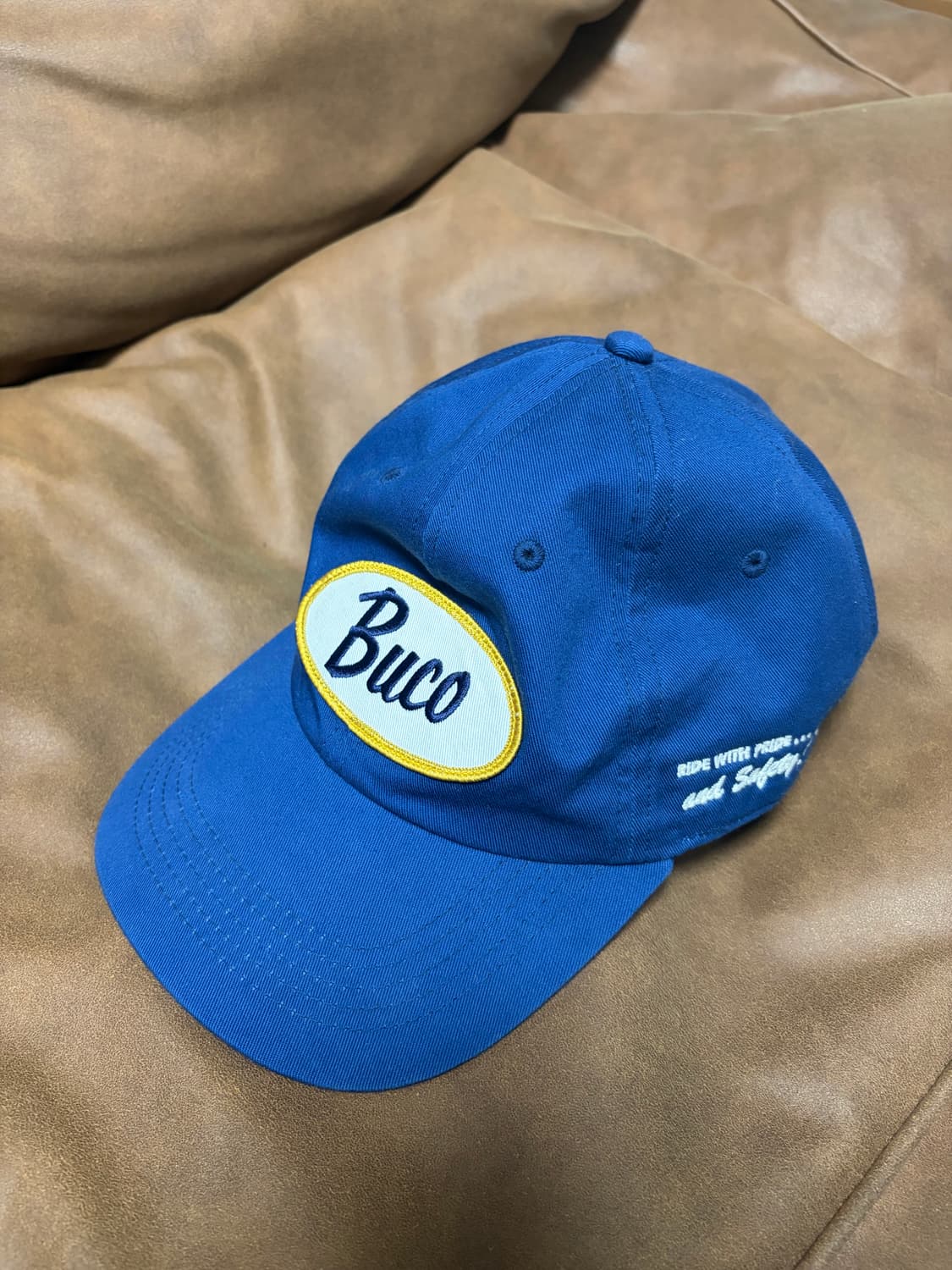 부코 로고 캡 모자 코발트 상품이미지1
