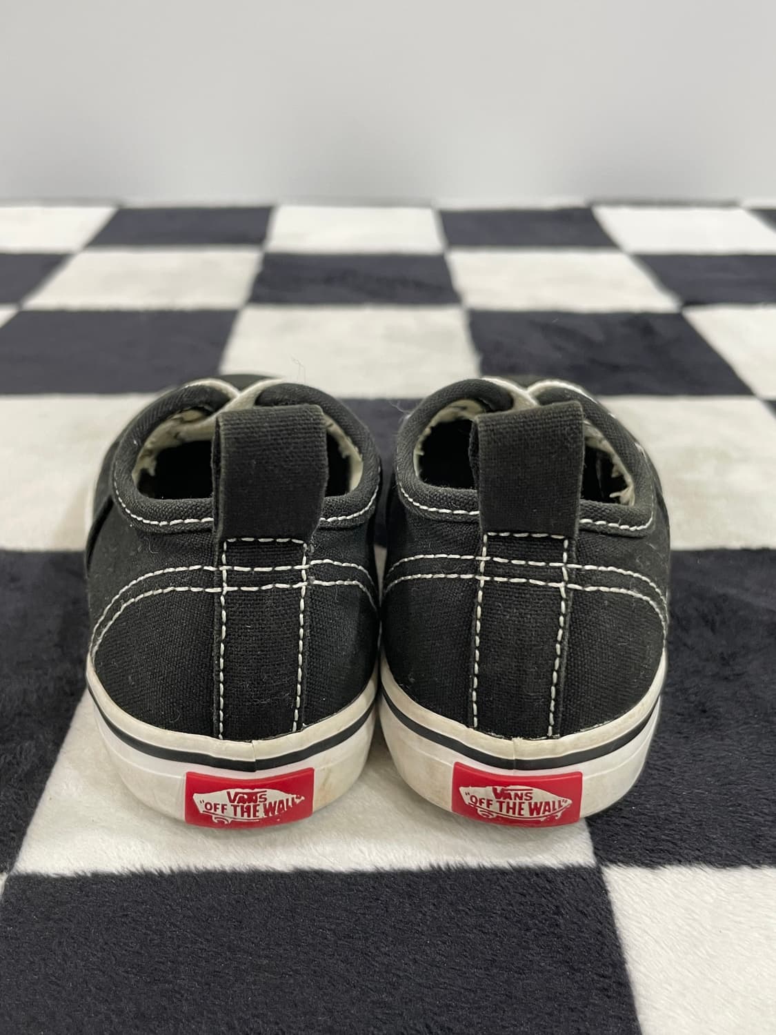 반스 키즈 어센틱 블랙 스니커즈 140mm 상품이미지4