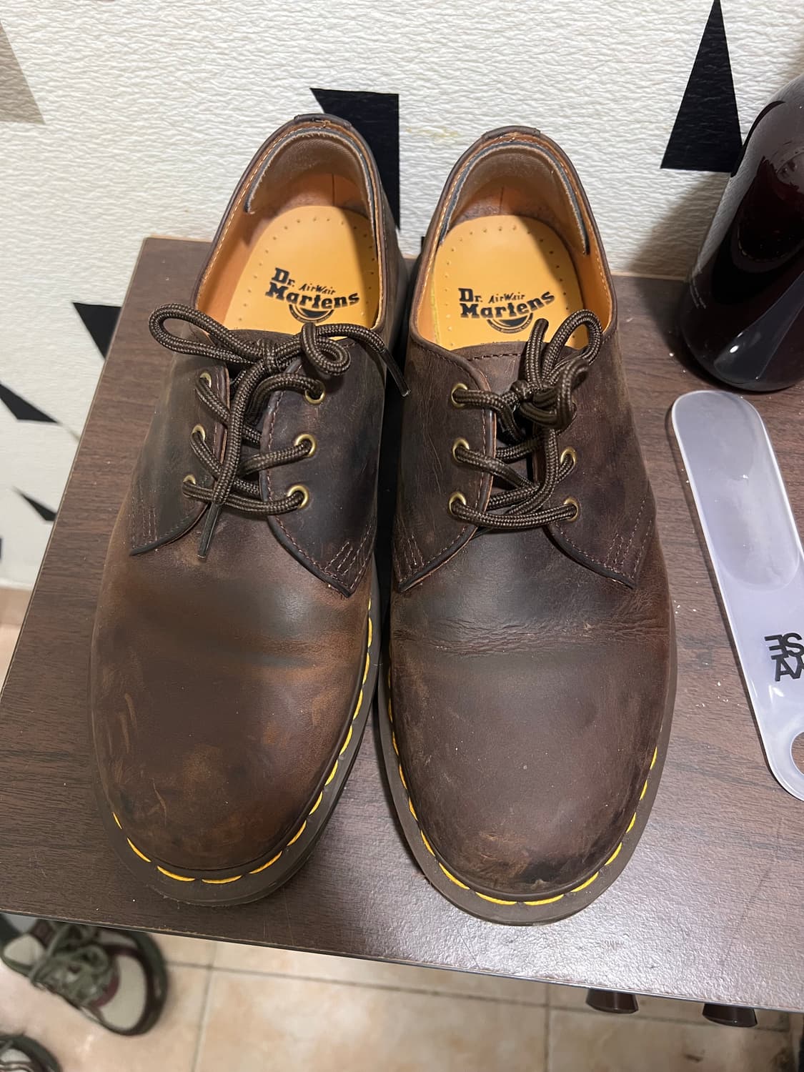 닥터마틴 1461 3홀 빈티지브라운 270 상품이미지2