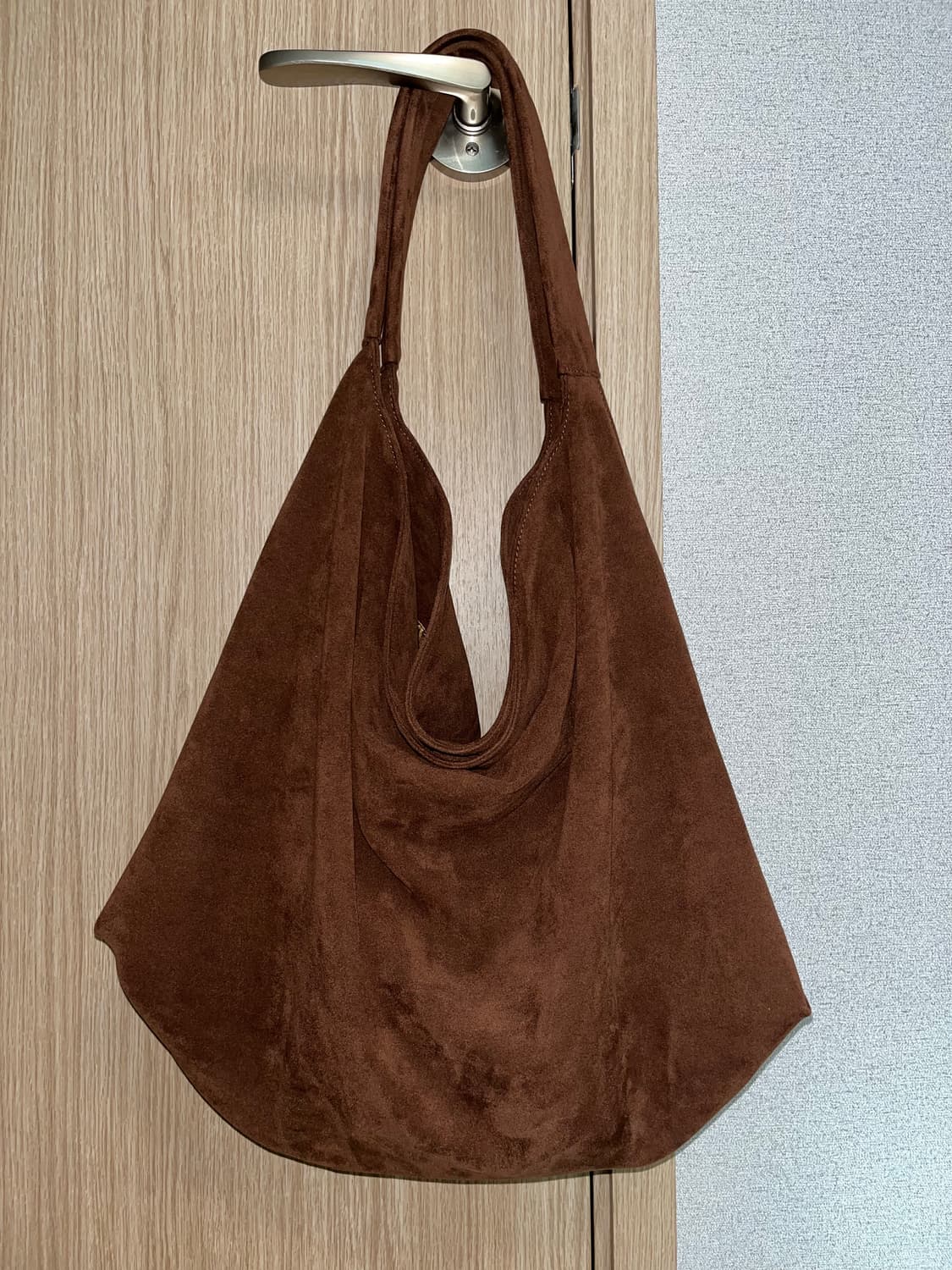 샌드뮤지엄 호보백 suede brown cactus hobo bag 상품이미지5