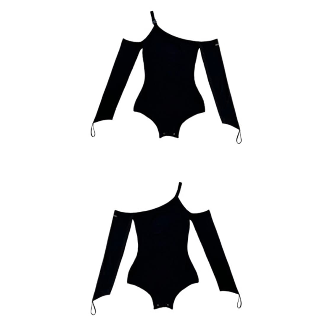 odor 오도어 바디수트 블랙 상품이미지5