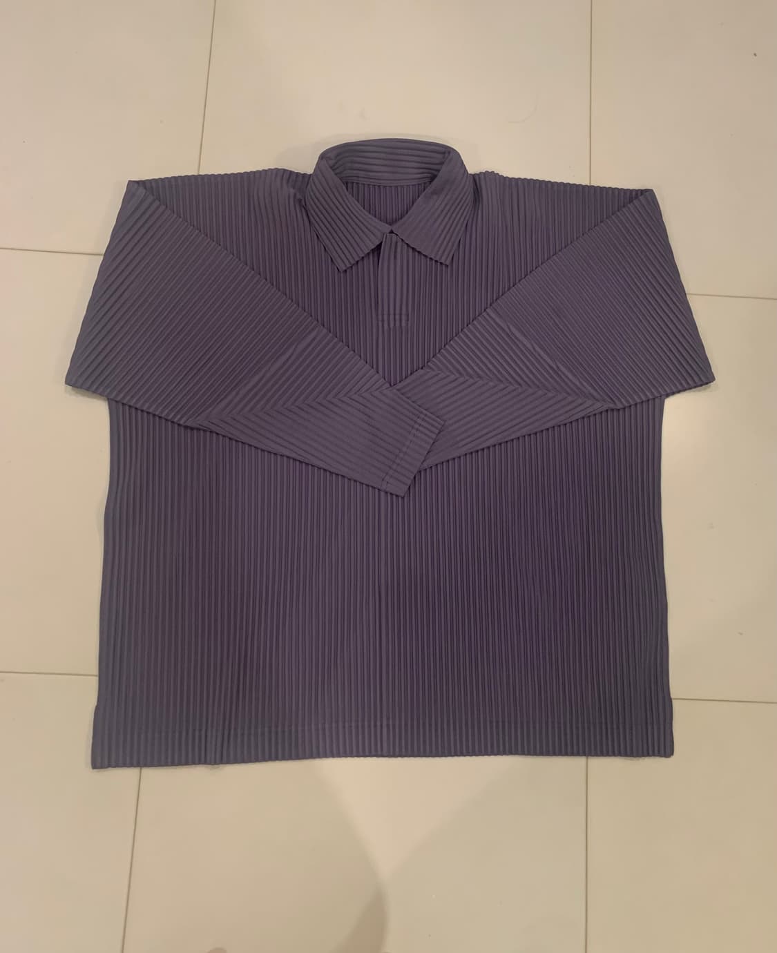 옴므플리세 23년 3월 먼슬리 퍼플그레이 폴로셔츠 3 상품이미지1