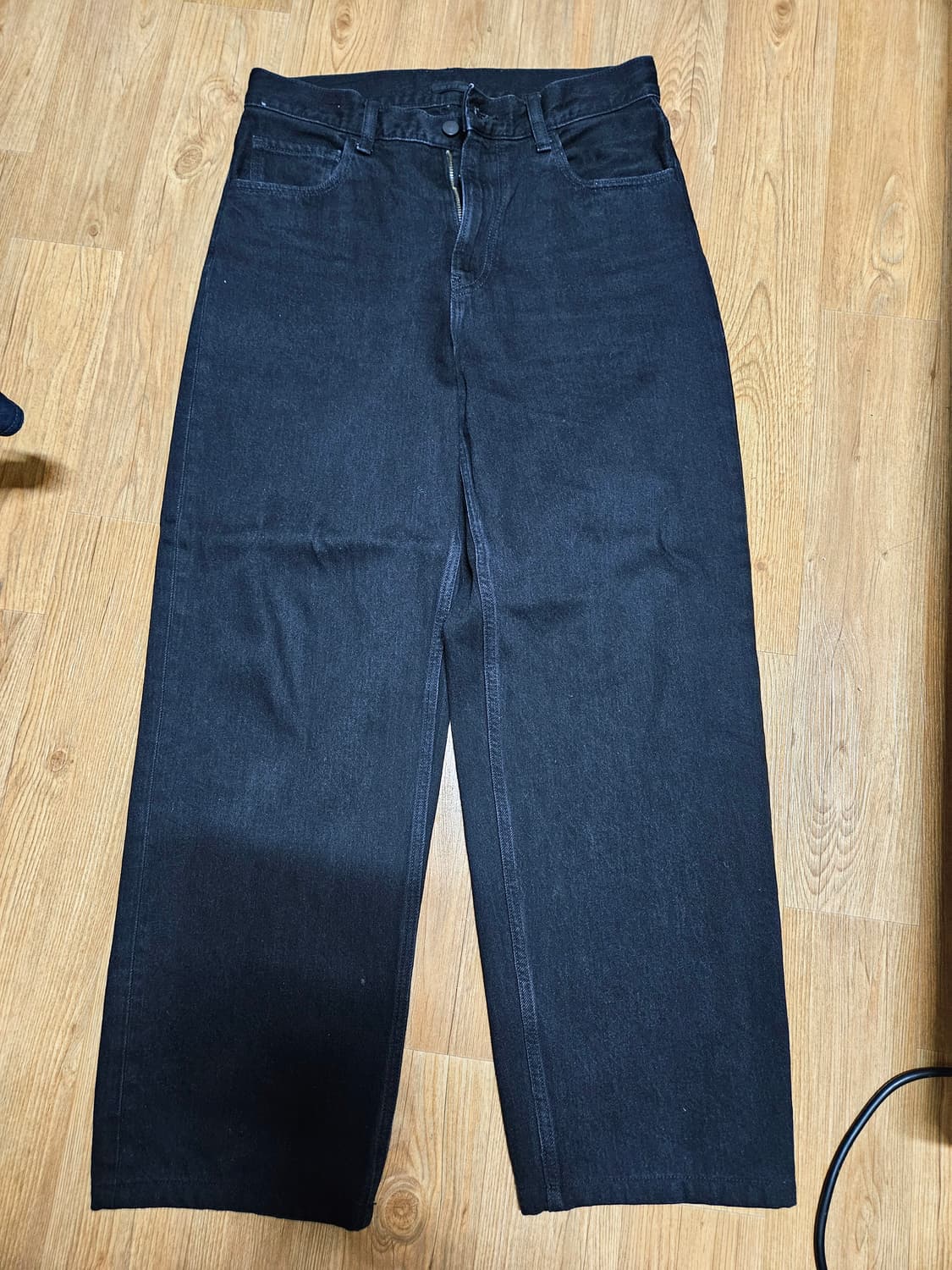 [일괄, 30사이즈] 유니클로 와이드스트레이트진 3종 상품이미지5