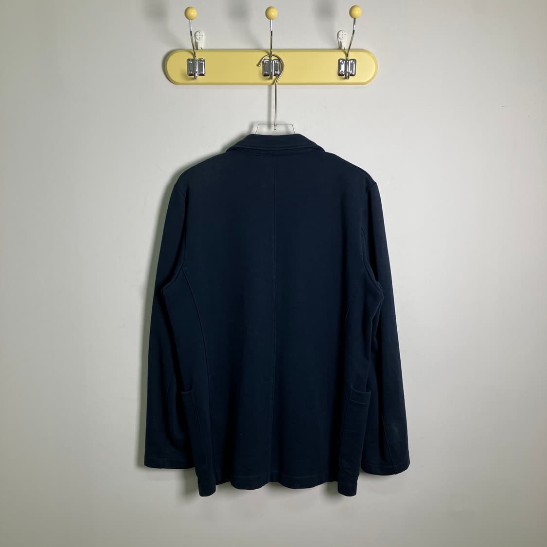 베이프 패치 네이비 코튼 블레이저 자켓 S 상품이미지2