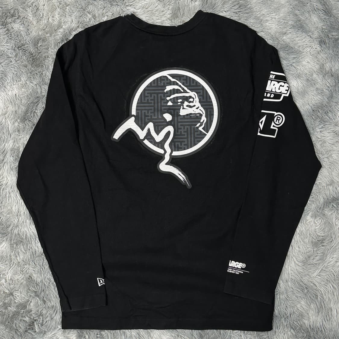 뉴에라 엑스라지 빅로고 롱슬리브 블랙 XL 상품이미지3