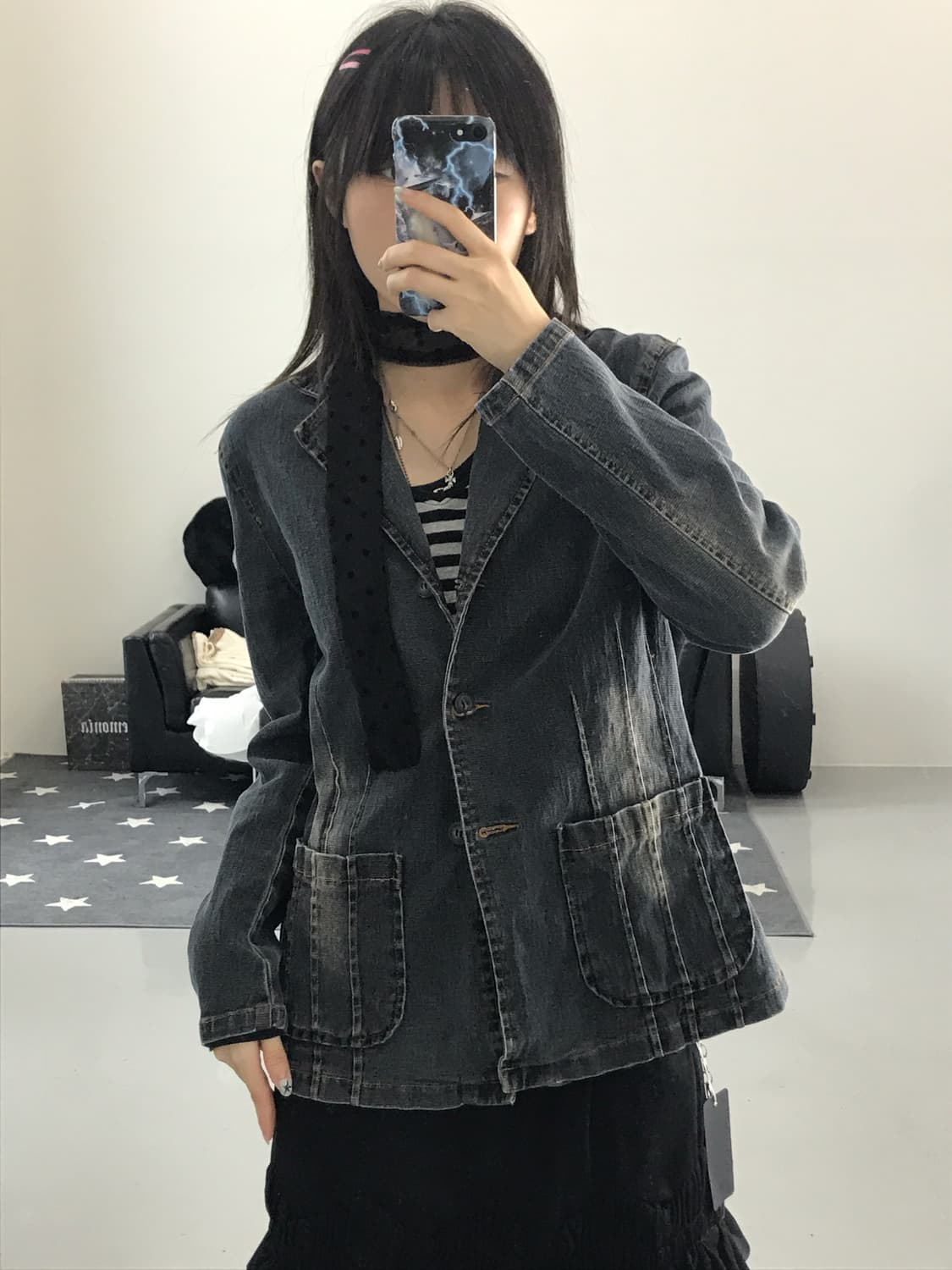Jpn Vintage Denim Blazers 상품이미지2