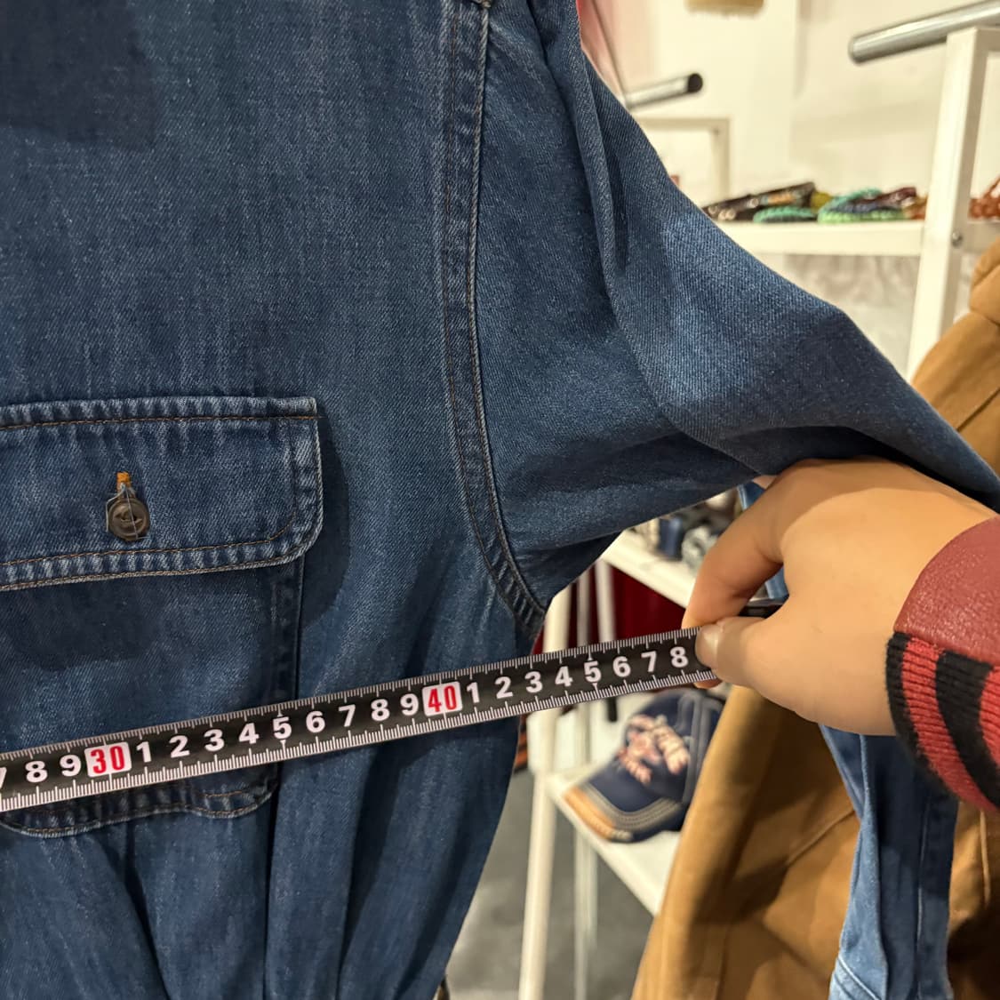 japan빈티지 롱 셔츠 드레스 상품이미지8