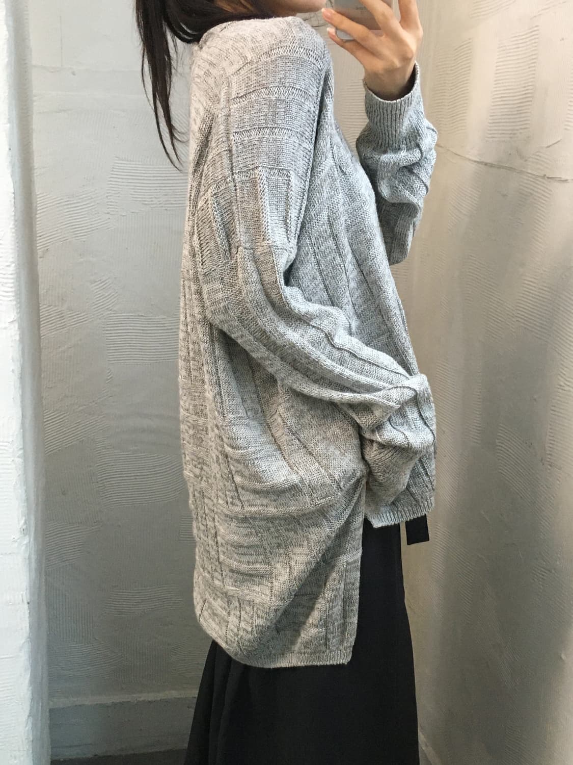 Vivienne Westwood 비비안웨스트우드 그레이 숄카라 보카시 가 상품이미지2