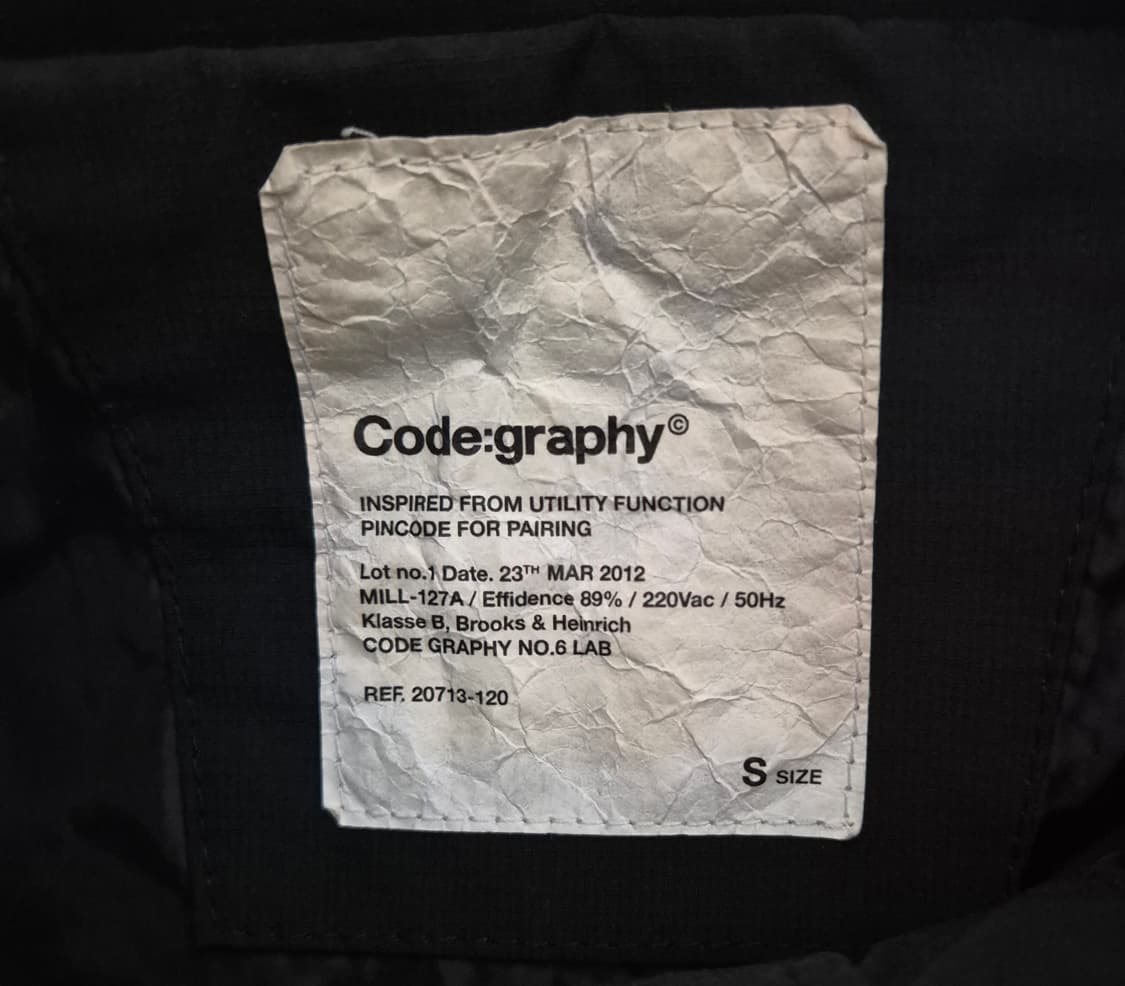 코드그라피 투웨이 바람막이 상품이미지2