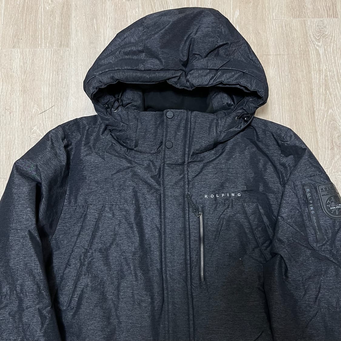 콜핑 남성 구스다운 후드 패딩 XL/105  상품이미지2