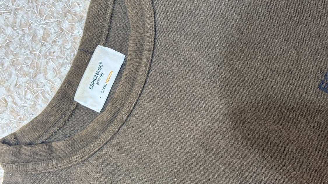 (택포)에스피오나지 스웻셔츠 m 상품이미지3