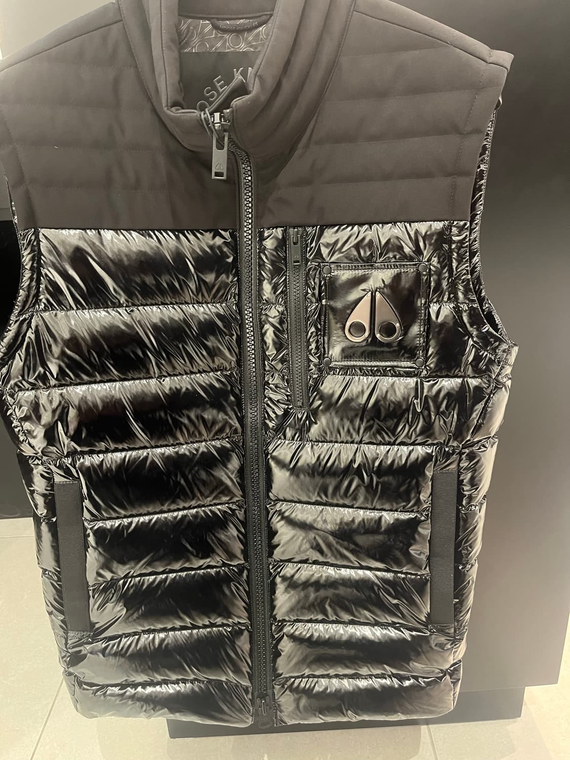 무스너클 패딩조끼 상품이미지2