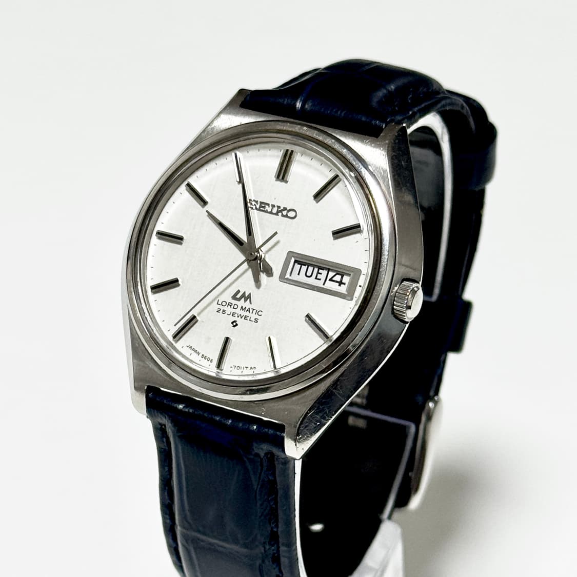 70s 세이코 로드매틱 린넨다이얼 5606-7010 상품이미지5