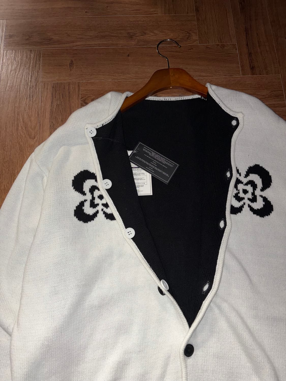 엑스톤즈 리버시블 플라워 가디건 상품이미지6