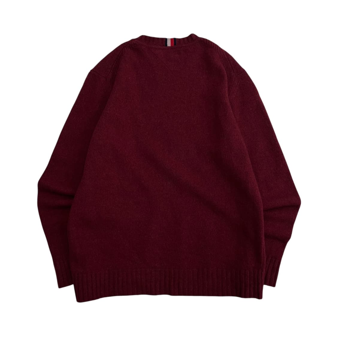 타미힐피거 로고 와인 니트 L 상품이미지3