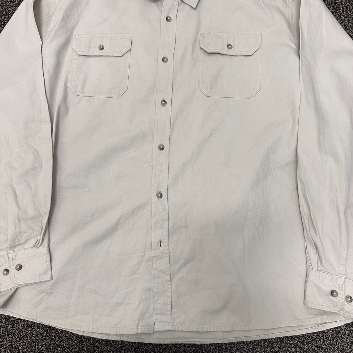 Wrangler 랭글러 투포켓 워크웨어 셔츠 아이보리 3XL 상품이미지4
