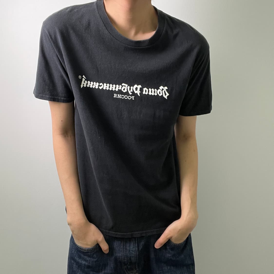 고샤 루브친스키 블랙 반팔 티셔츠 M 상품이미지1