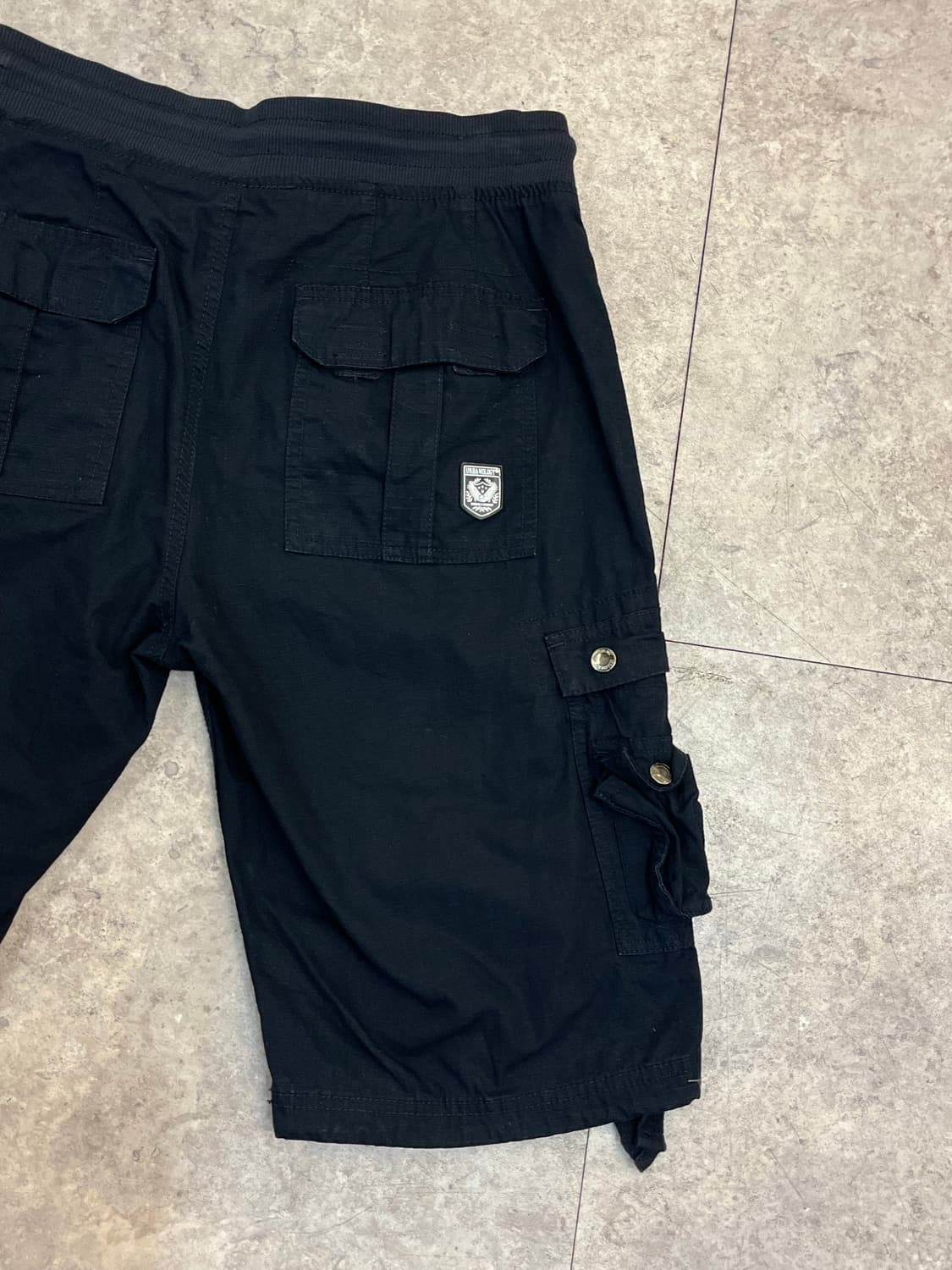 빈티지 밴딩 카고 하프 팬츠 블랙 #csz3565 상품이미지8