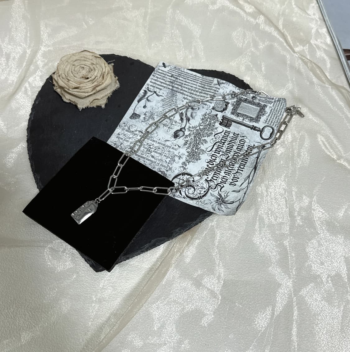 빈티지 인디언 메탈체인 목걸이 상품이미지2