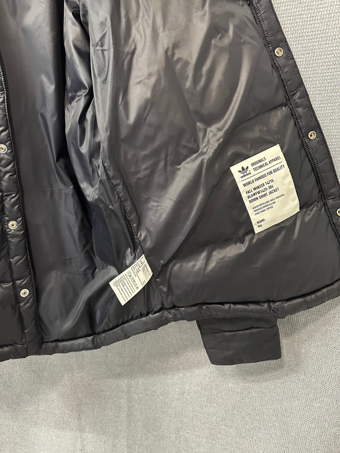 Adidas Originals 아디다스 다운 셔츠 패딩 자켓 상품이미지5