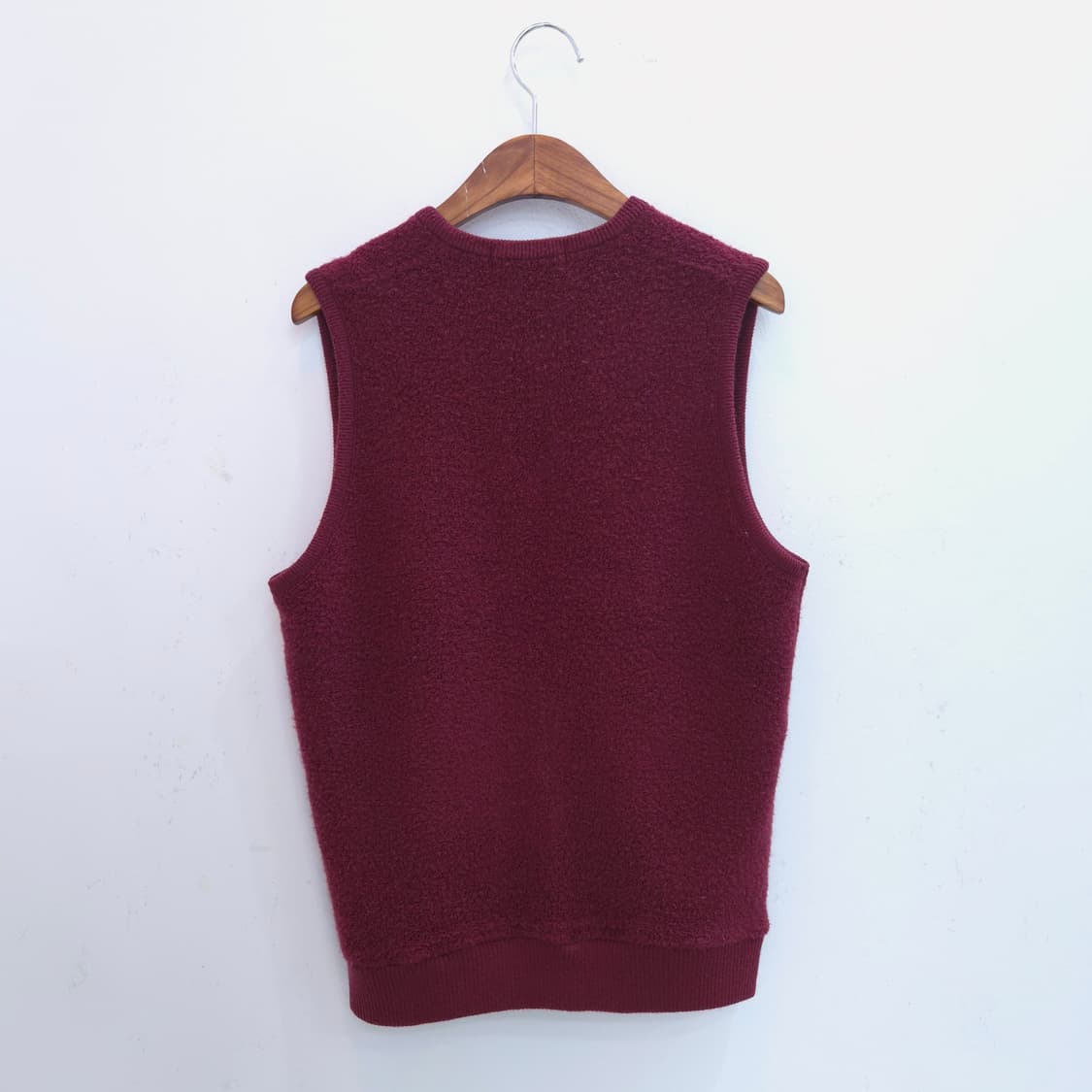 LIND BERGH 울혼방 부클 니트 베스트 상품이미지7