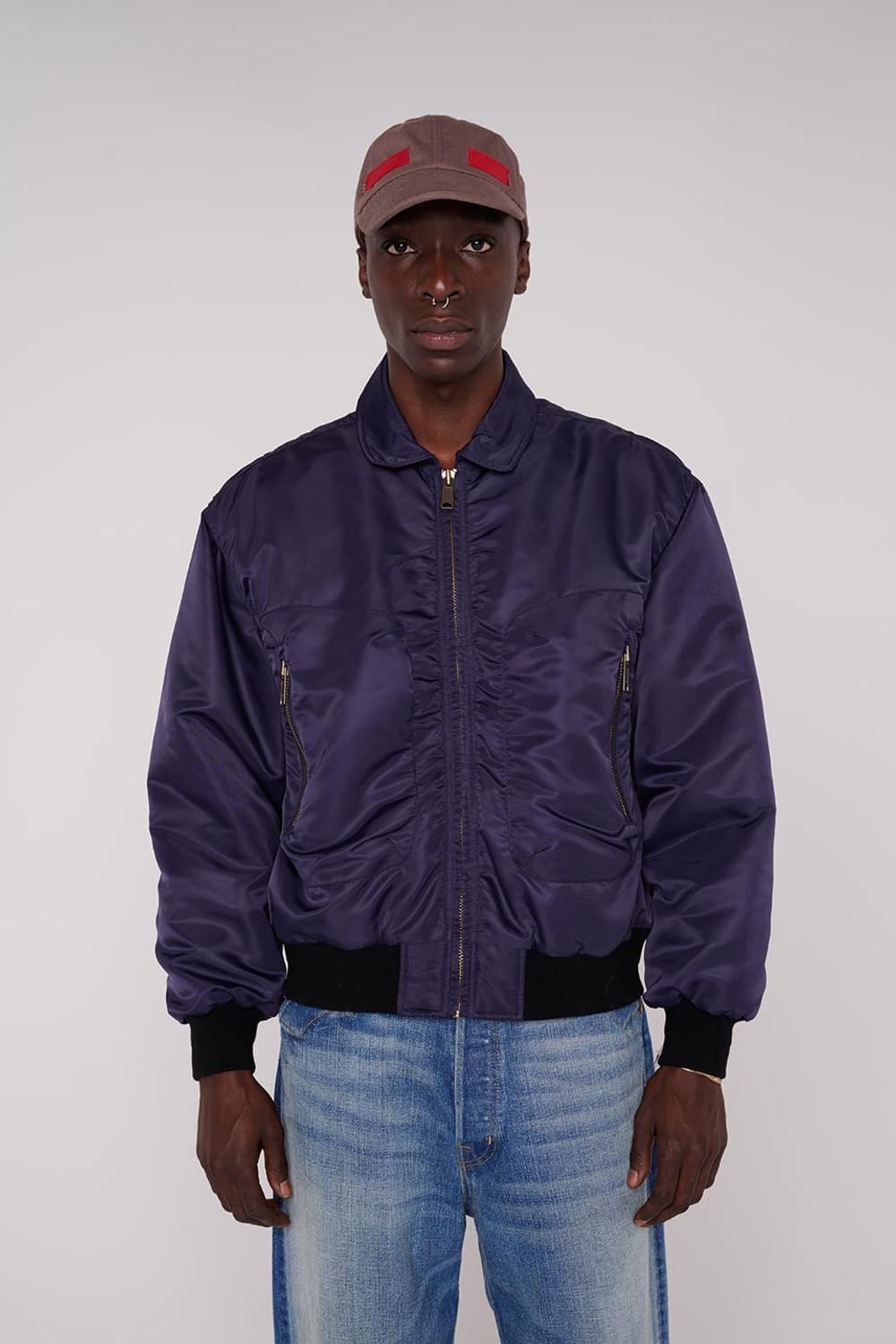 Brain Dead 3D Flight Jacket / Navy / L 상품이미지2