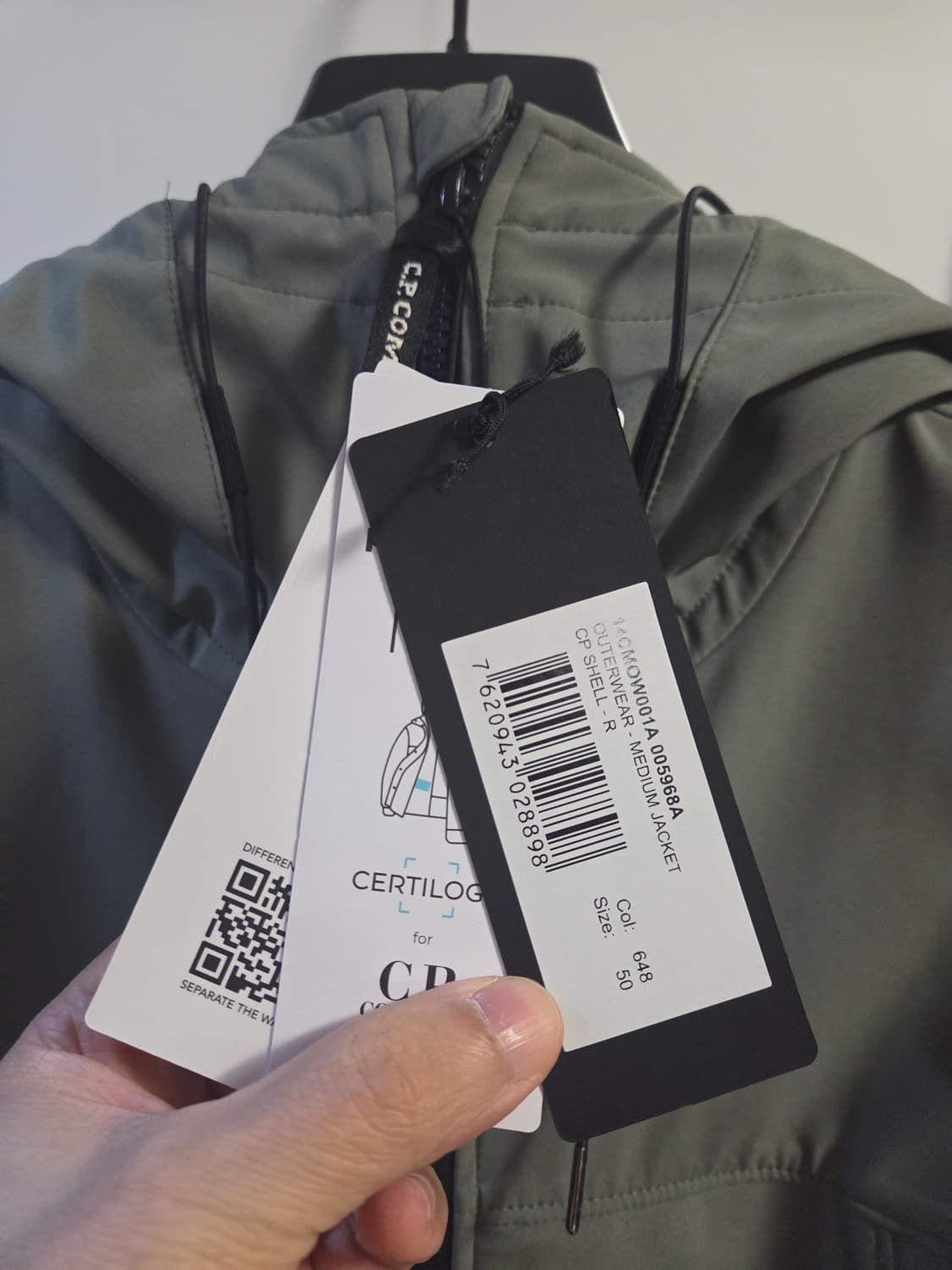 C.P컴퍼니 고글 후드 소프트쉘 바람막이 (50) 상품이미지4