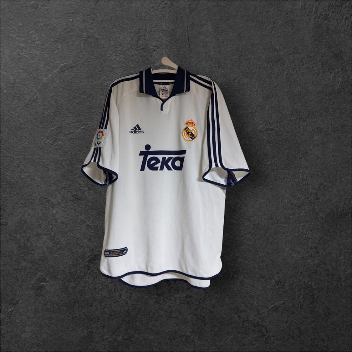 00-01 레알 마드리드 홈 리그 피구 유니폼 상품이미지1