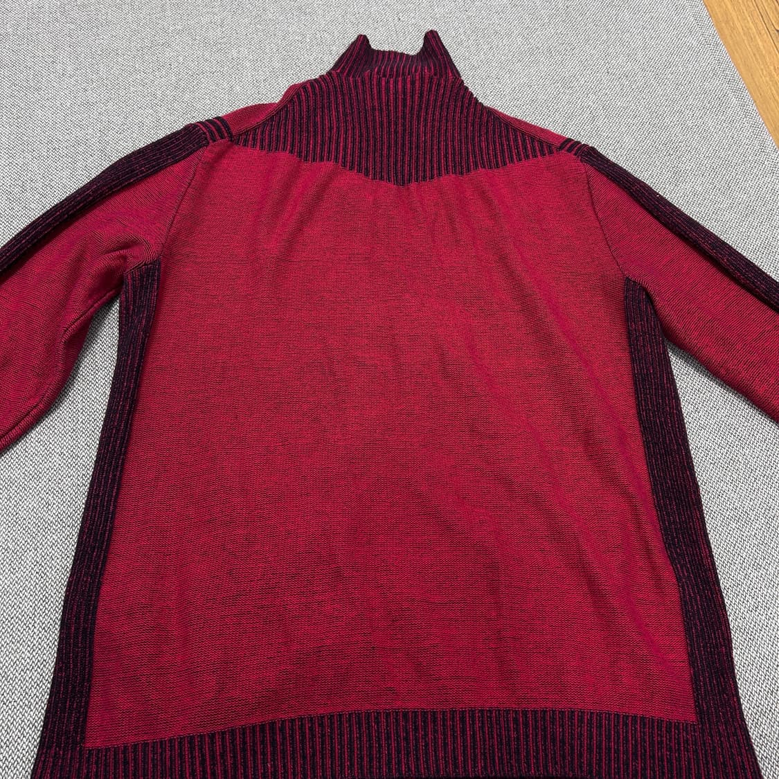 아르마니 익스체인지 빈티지 니트집업(L) 상품이미지6