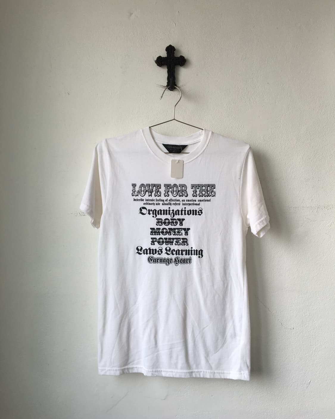 Lettering printing t shirt 상품이미지2