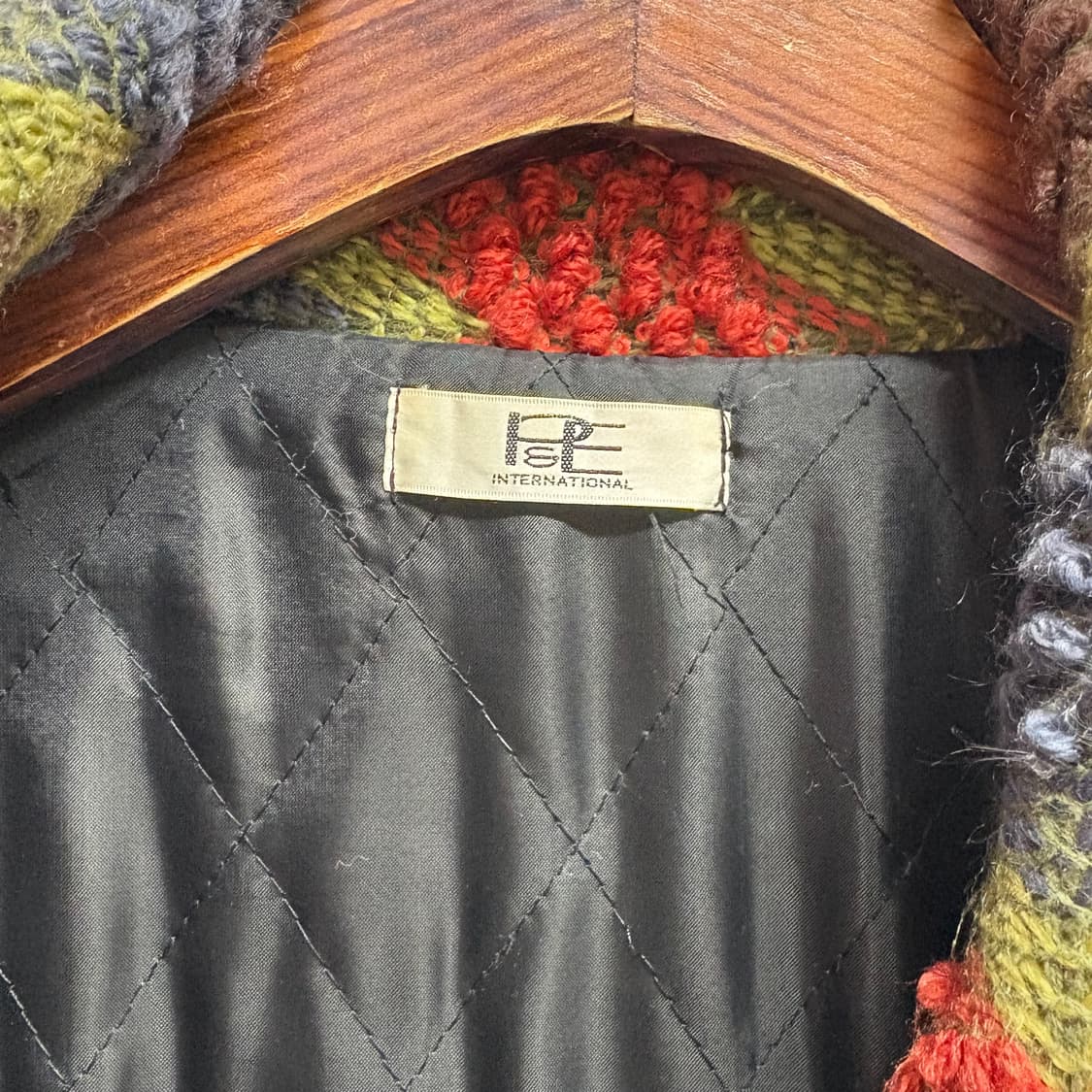 부클 뽀글이 패턴 퀼팅 자켓 (JPN) 상품이미지7