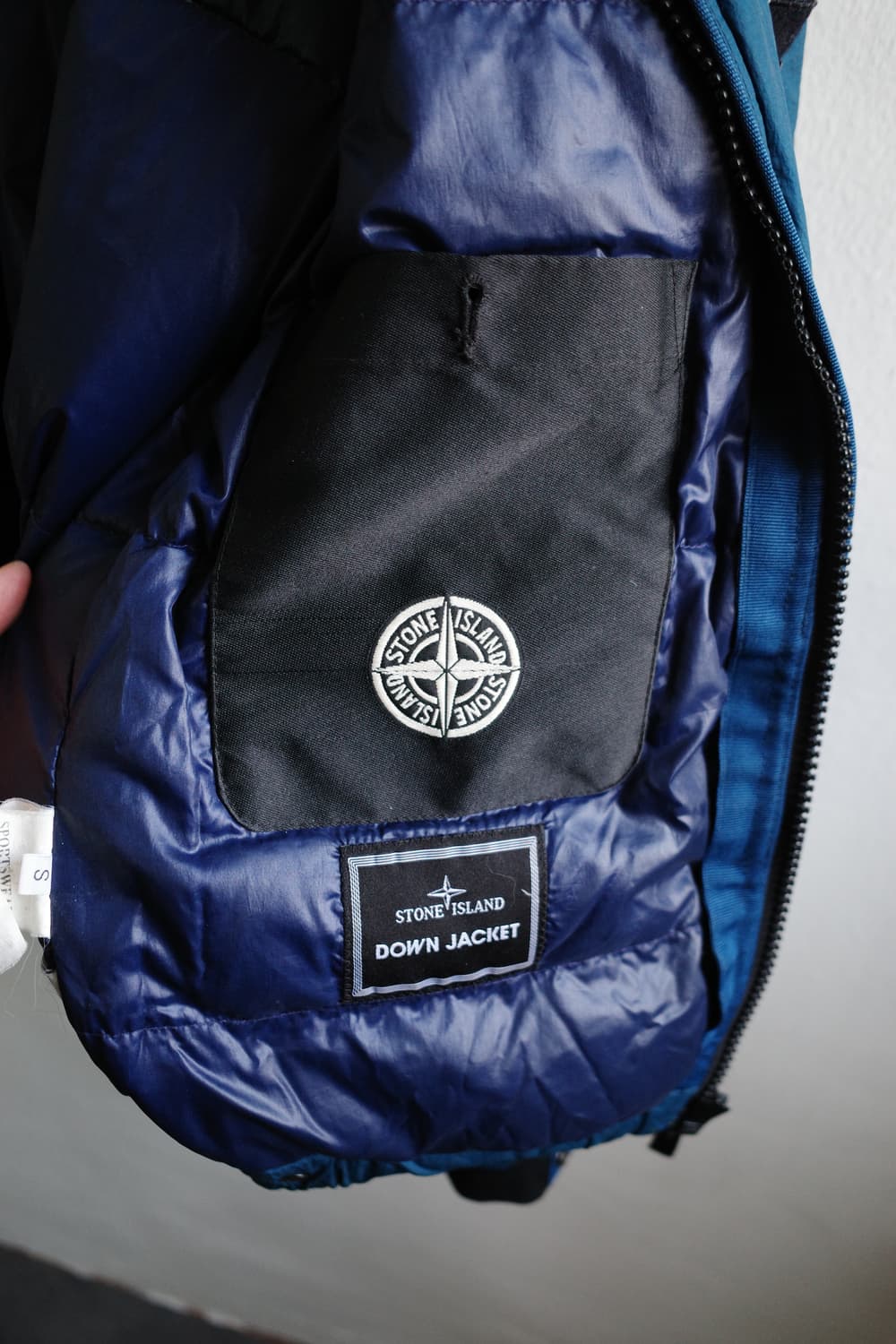 스톤아일랜드 가먼트다잉 다운 자켓 상품이미지9