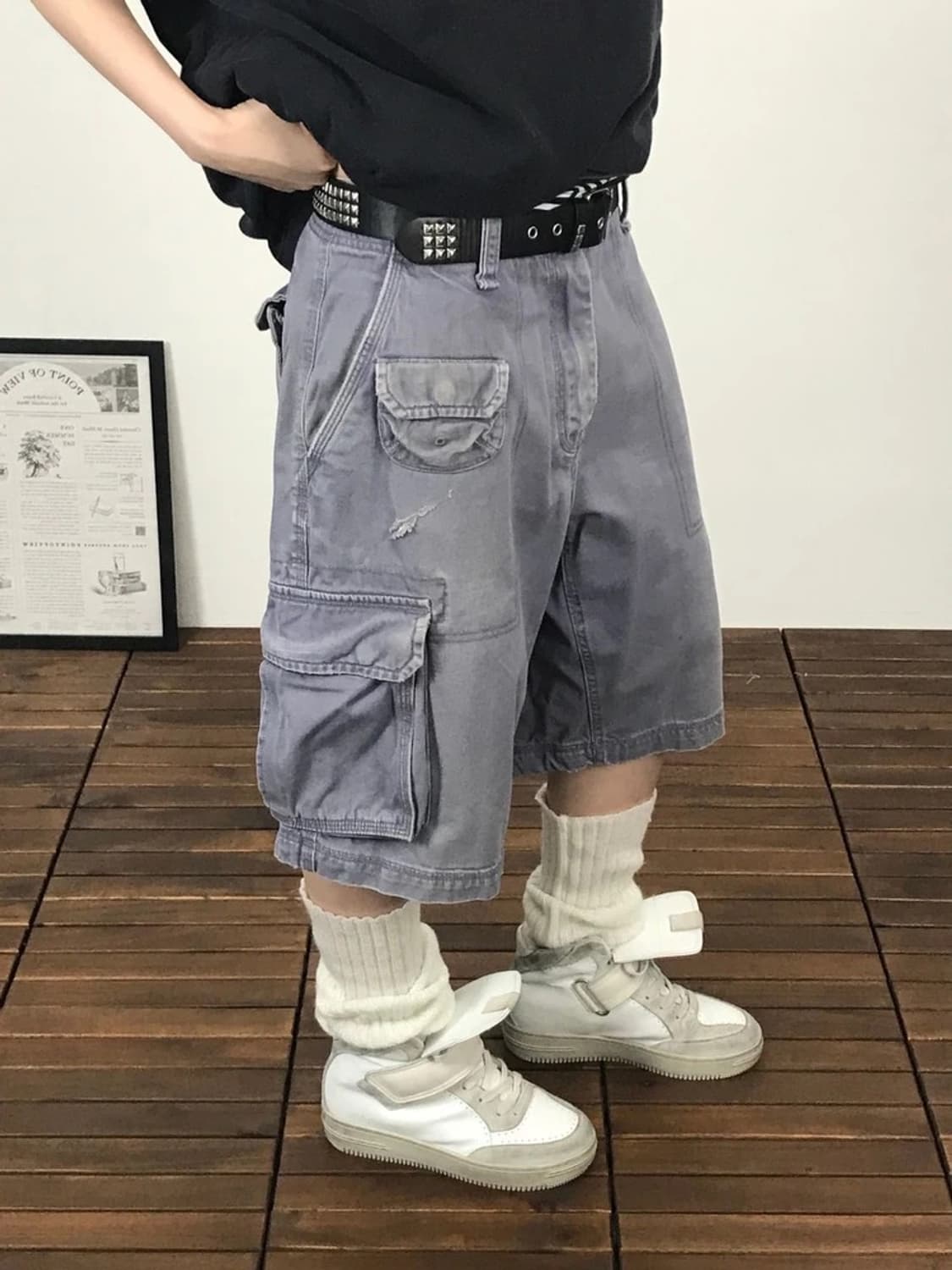 00's GAP Utility Cargo Shorts 상품이미지1