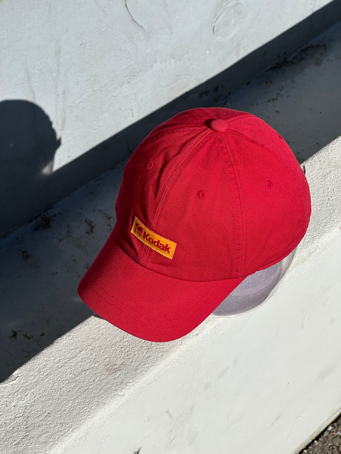 [M-L] 코닥 로고 레드톤 볼캡 모자 상품이미지2