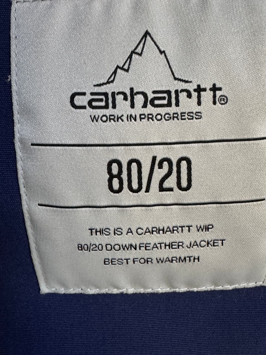 칼하트 WIP 베링 파카 II 네이비 M 상품이미지5