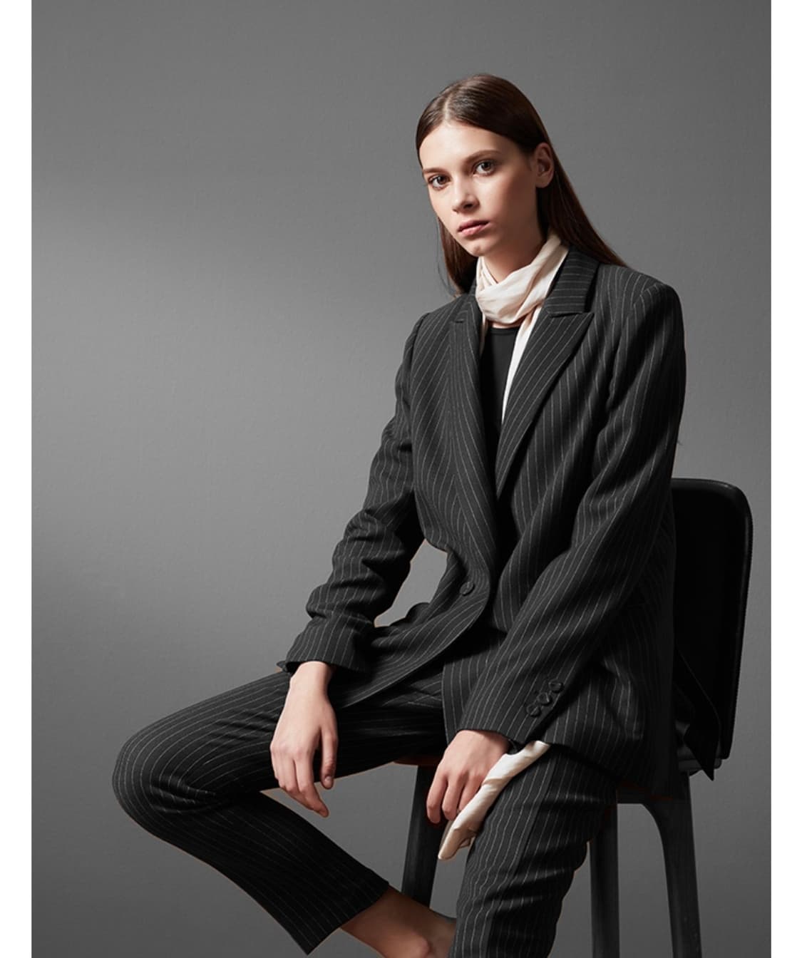 김서룡디자이너 정장 바지세트 66사이즈 수트셋업 여자정장세트 상품이미지2