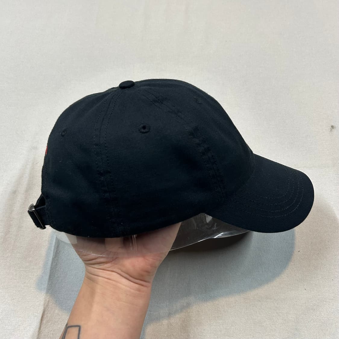 폴로 랄프로렌 아이코닉 치노 볼캡 모자 신형 큐알탭 블랙 상품이미지6