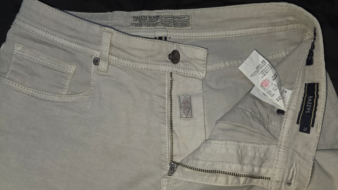 [S급] 헤지스 데님 시리즈 스탠다드핏 코튼 팬츠 (78) 상품이미지6