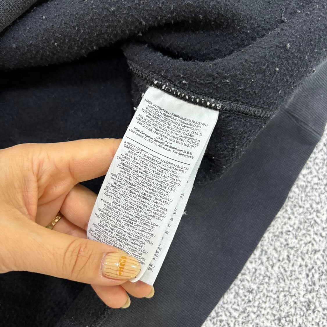 L 나이키 USL 기모 앞포켓 후드티 0407J 상품이미지6