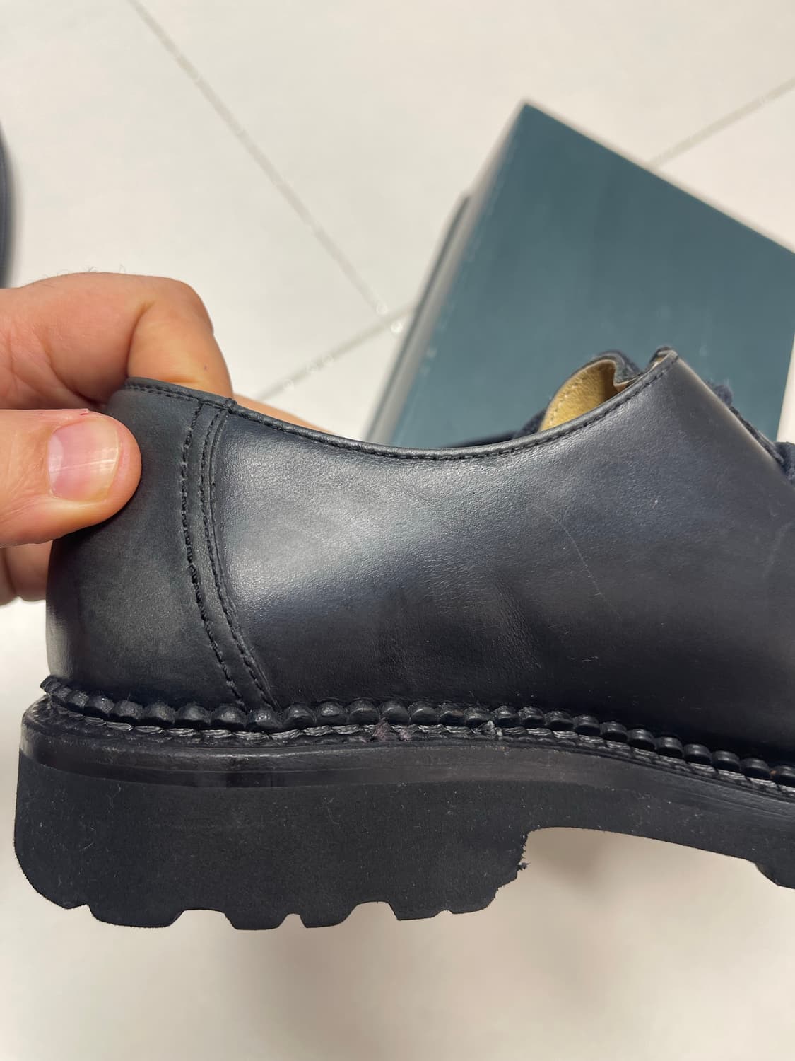 금강제화 리갈201 비브람 솔 티롤리안 슈즈(금카엘) 250EE 상품이미지4