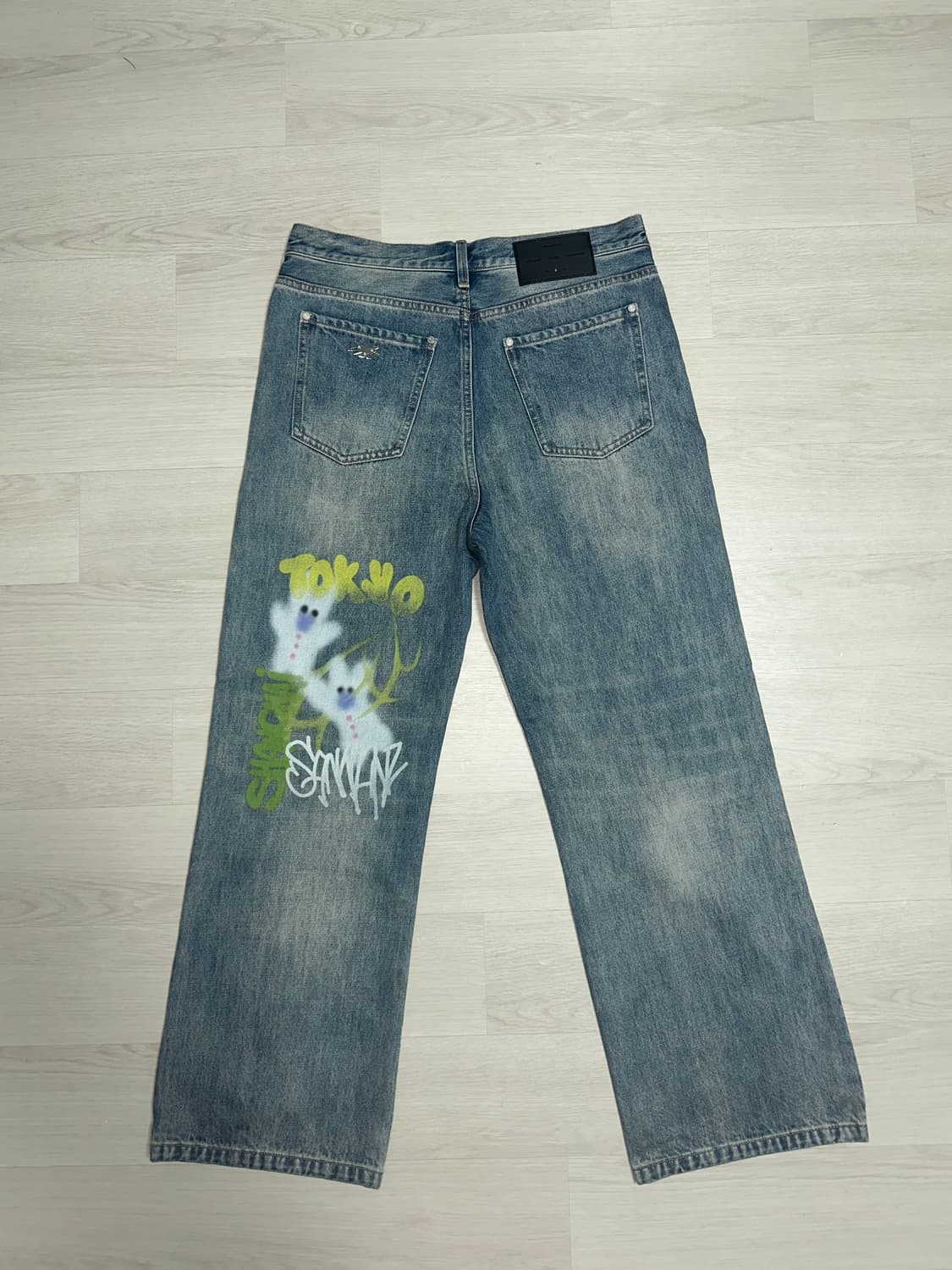 Sankuanz 산쿠안즈 중청 데님팬츠 상품이미지4