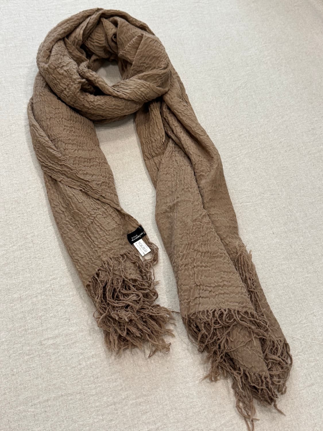 꼼데가르송 울캐시미어 크링클 머플러 상품이미지1