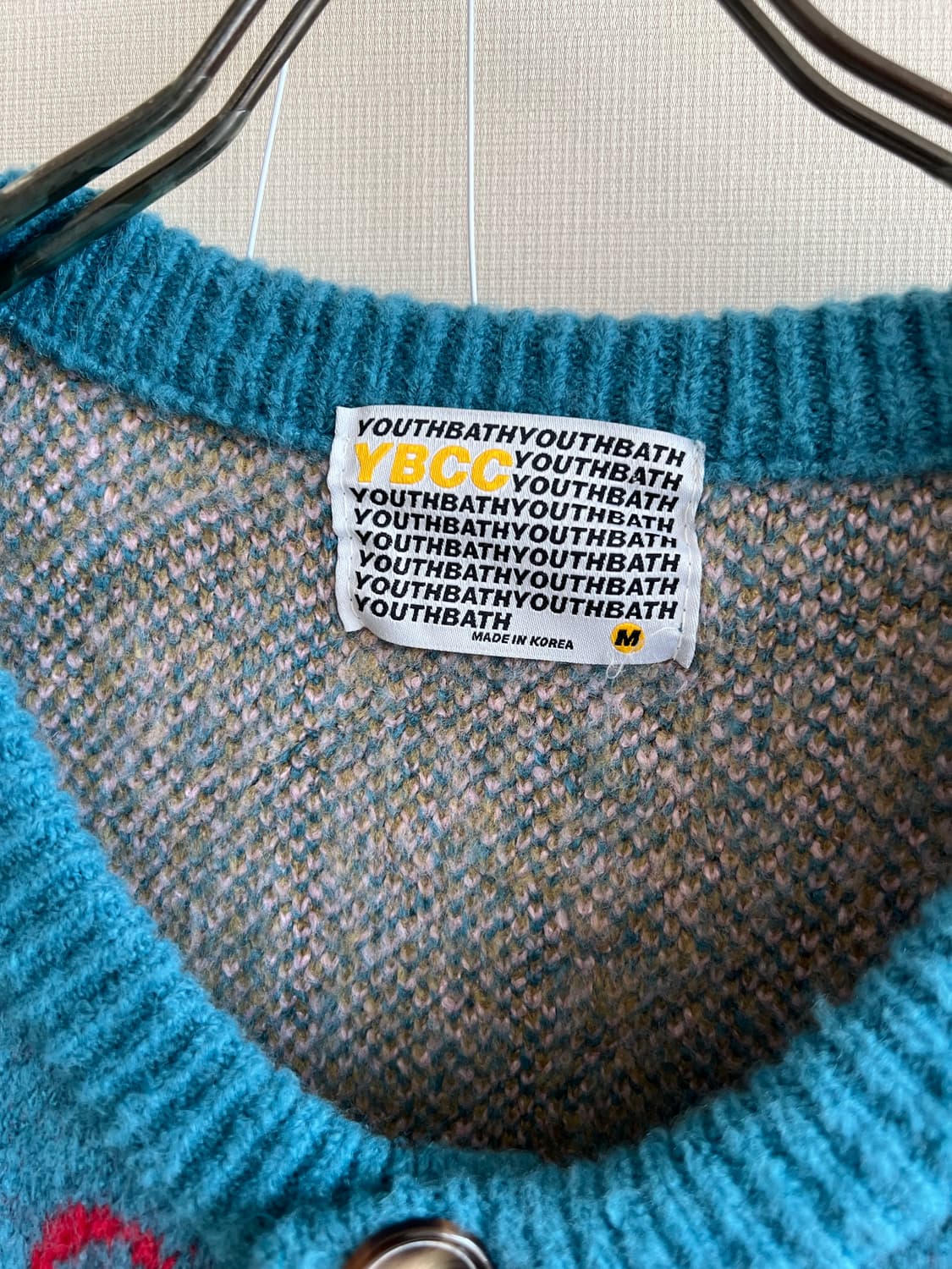 유쓰배쓰 드로잉 가디건 상품이미지5